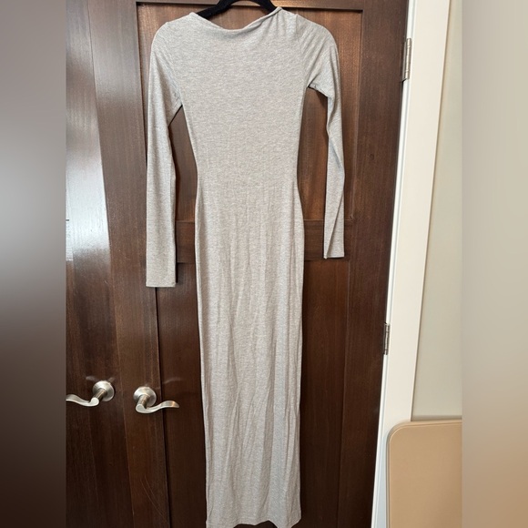 Skims Soft Lounge Long Sleeve Ribbed Maxi Dress - Picture 3 of 3